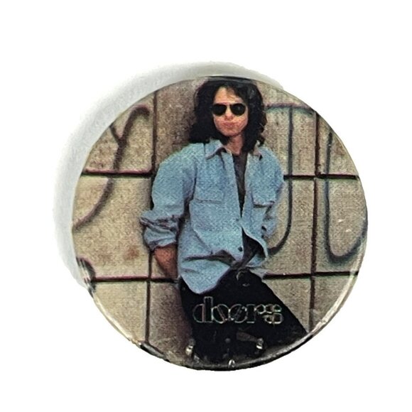 The Doors Jim Morrison Tie Dye Mens T-Shirt size XL + Hits Movie CDs + Buttons - Picture 4 of 16